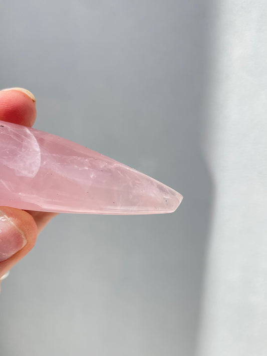 Rose Quartz Small Wand