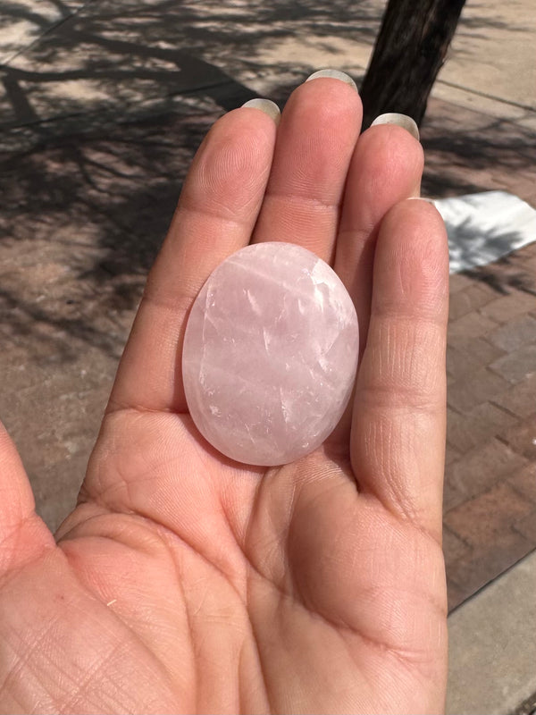 Palm Stone Cuarzo Rosado