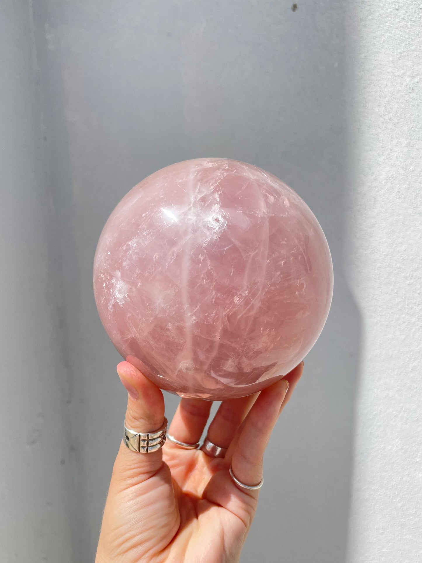 Rose Quartz Sphere
