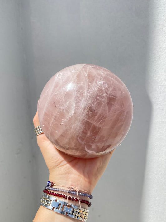 Rose Quartz Sphere