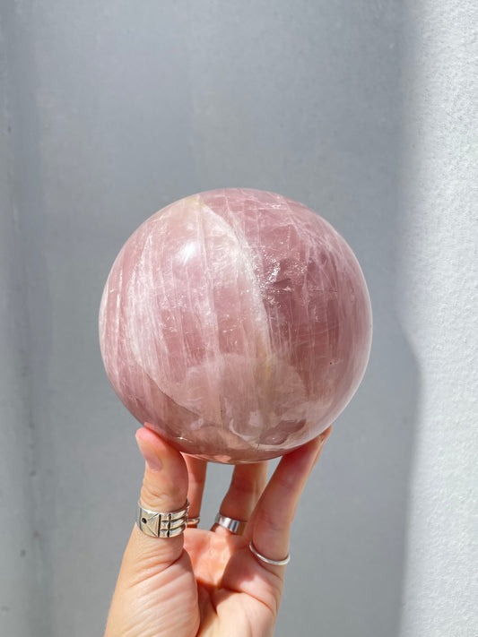 Rose Quartz Sphere