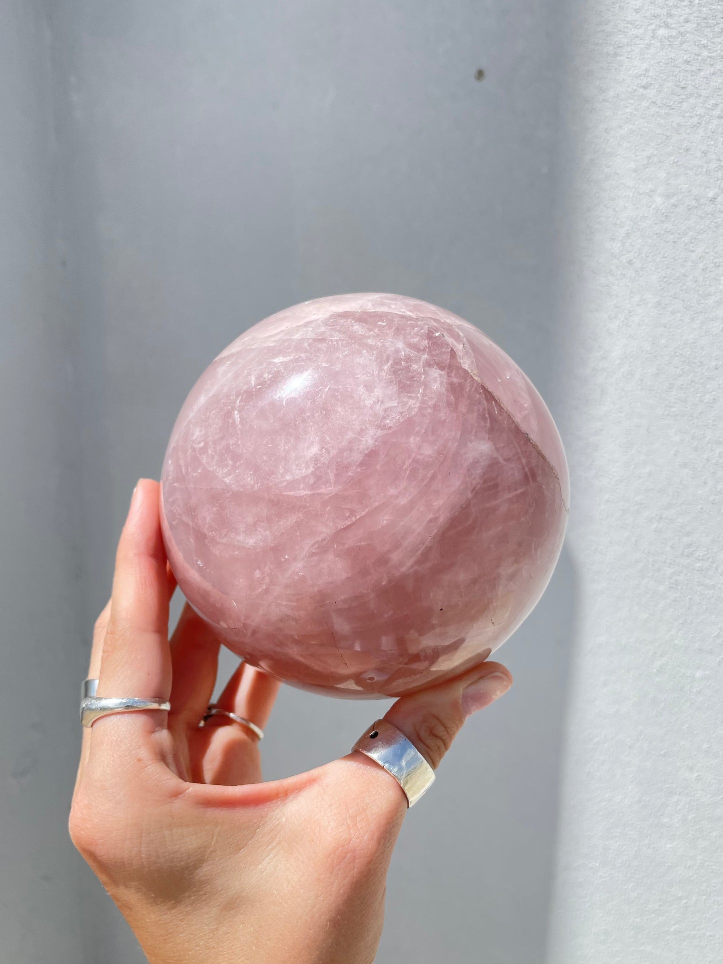 Rose Quartz Sphere