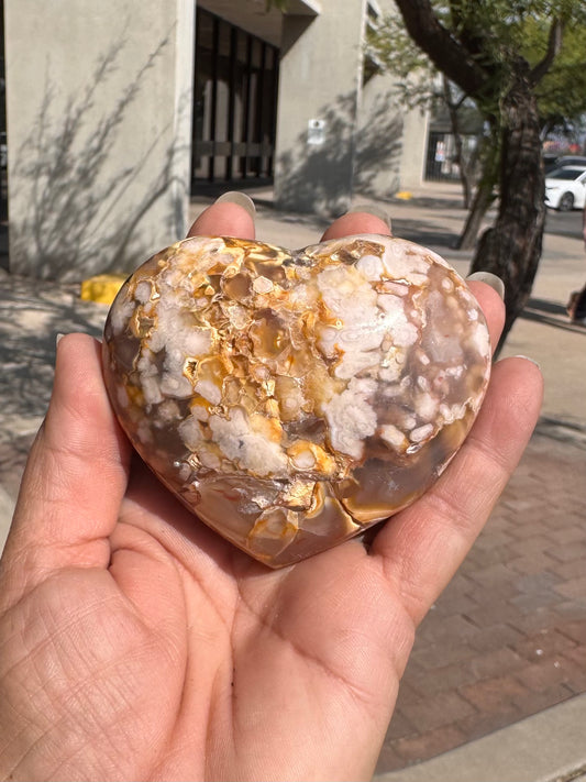 Corazon Flower Agate
