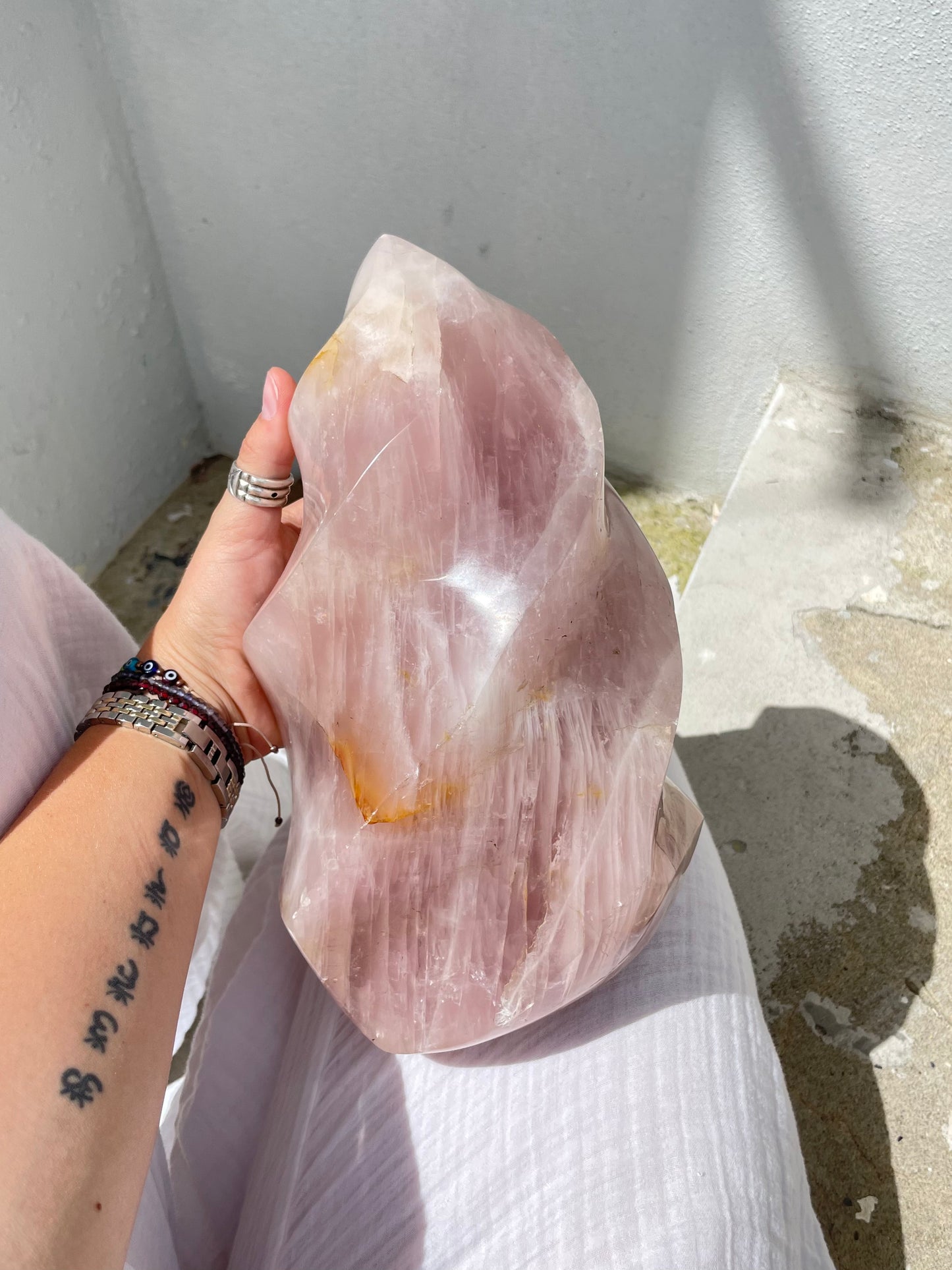 Rose Quartz Swirl