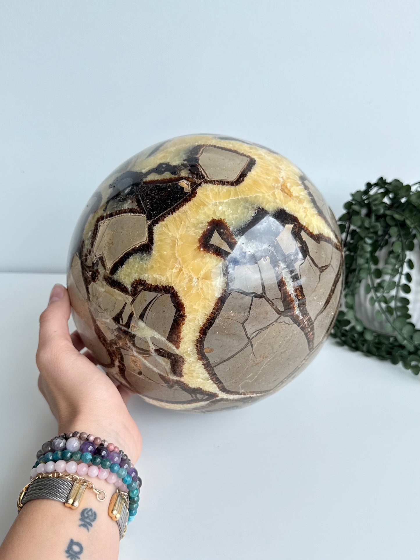 Septarian Sphere