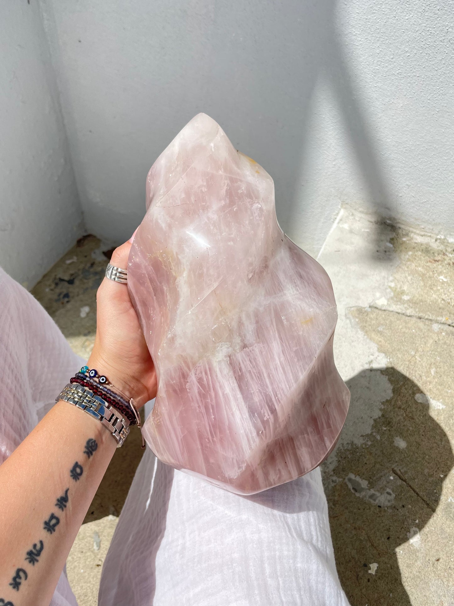 Rose Quartz Swirl