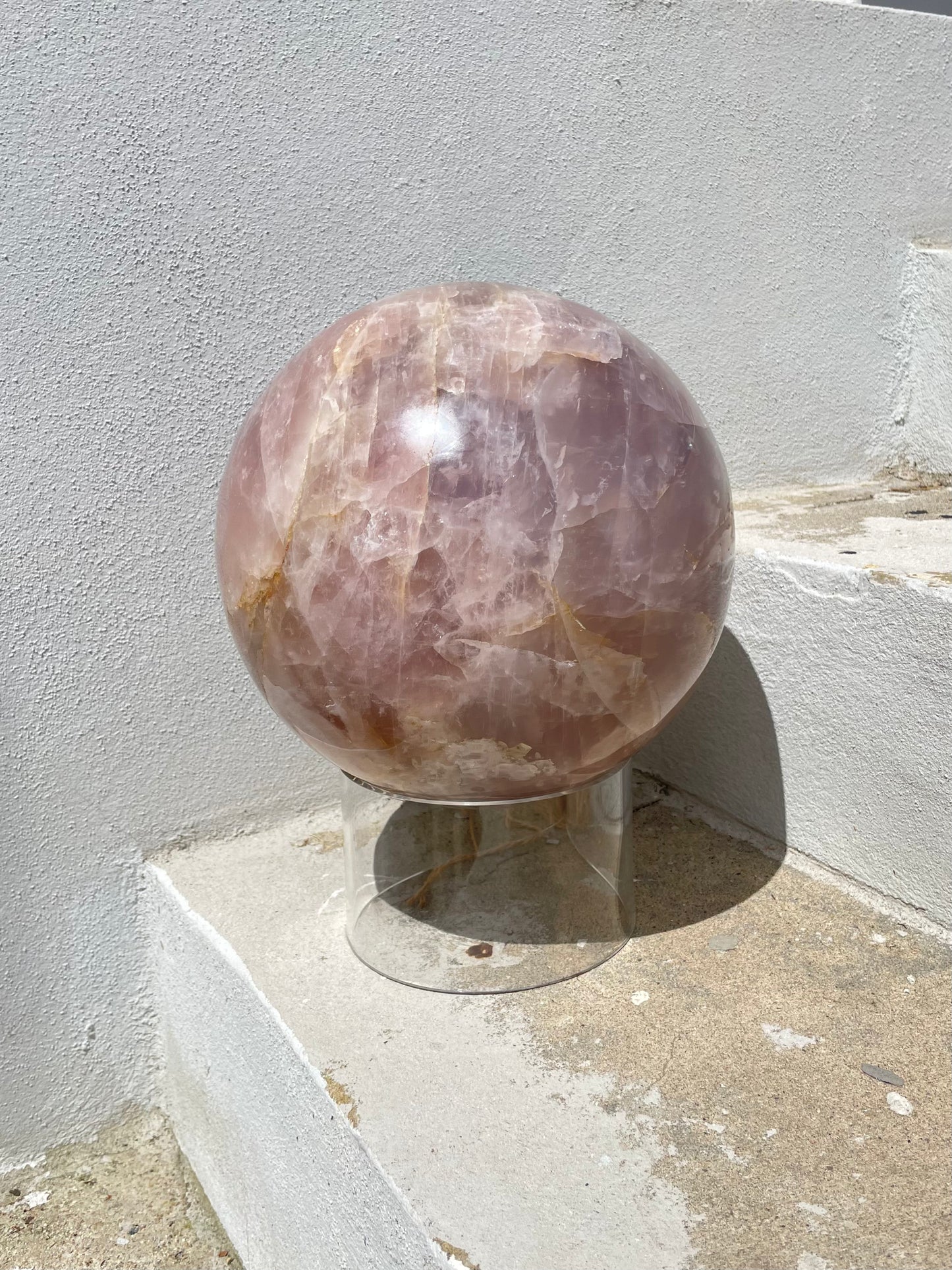 Rose Quartz Sphere
