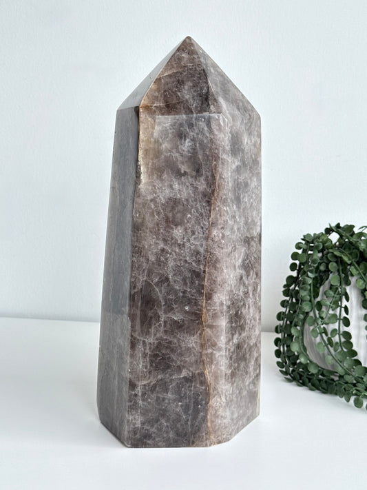 Smoky Quartz Point Large - Madagascar