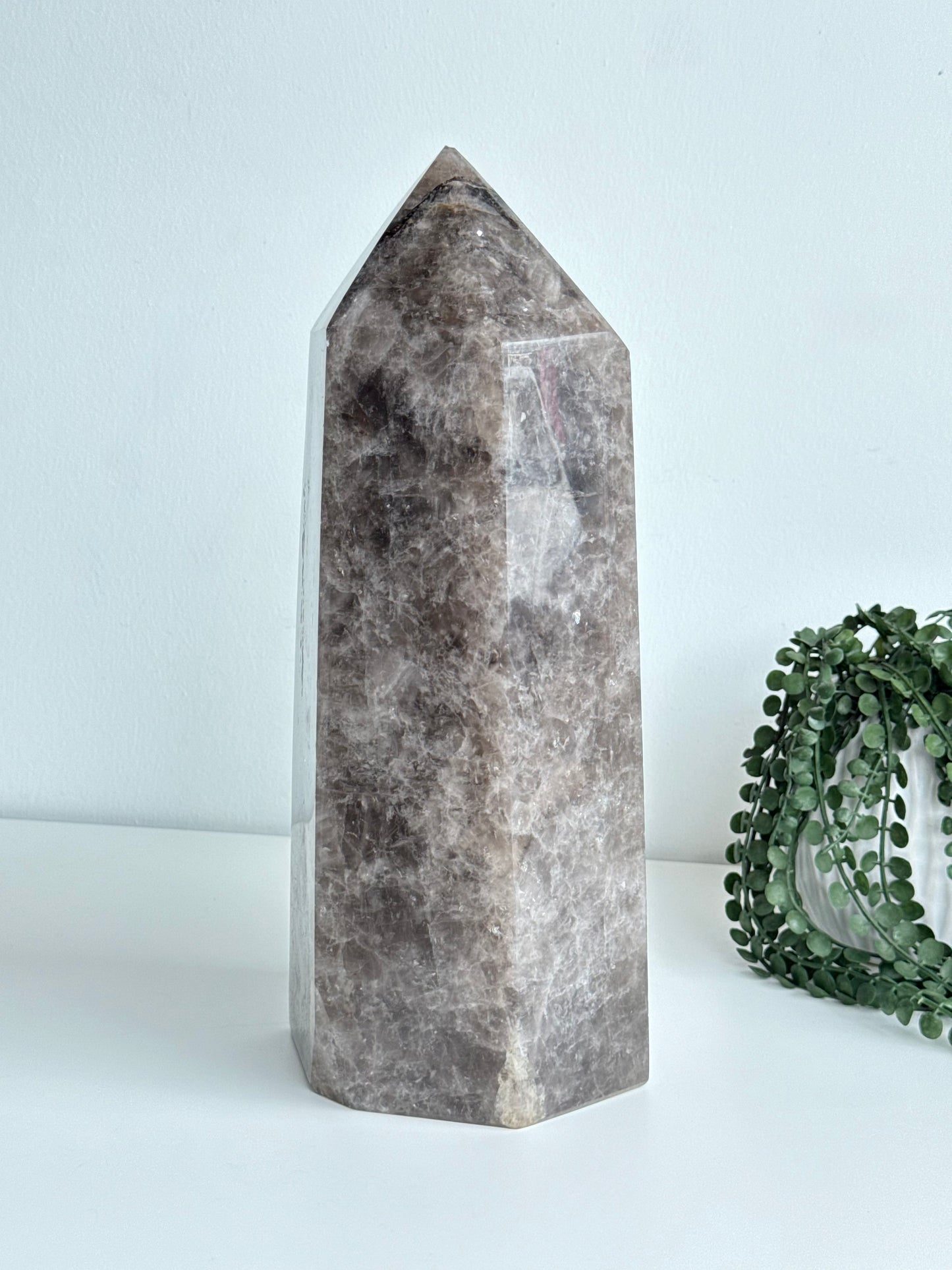 Smoky Quartz Point Large - Madagascar
