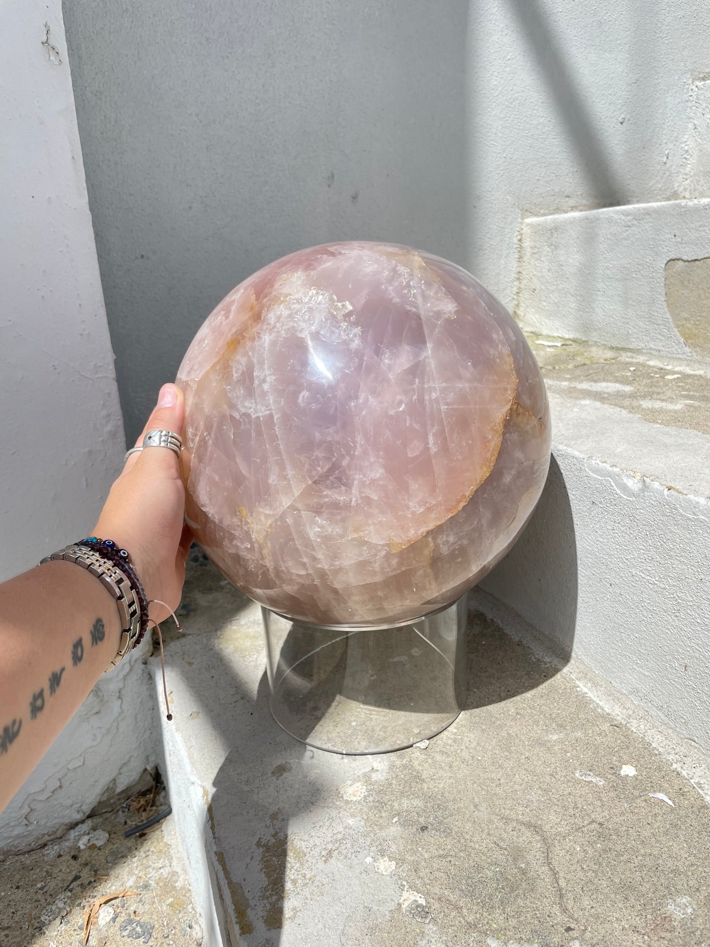 Rose Quartz Sphere