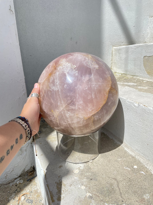 Rose Quartz Sphere