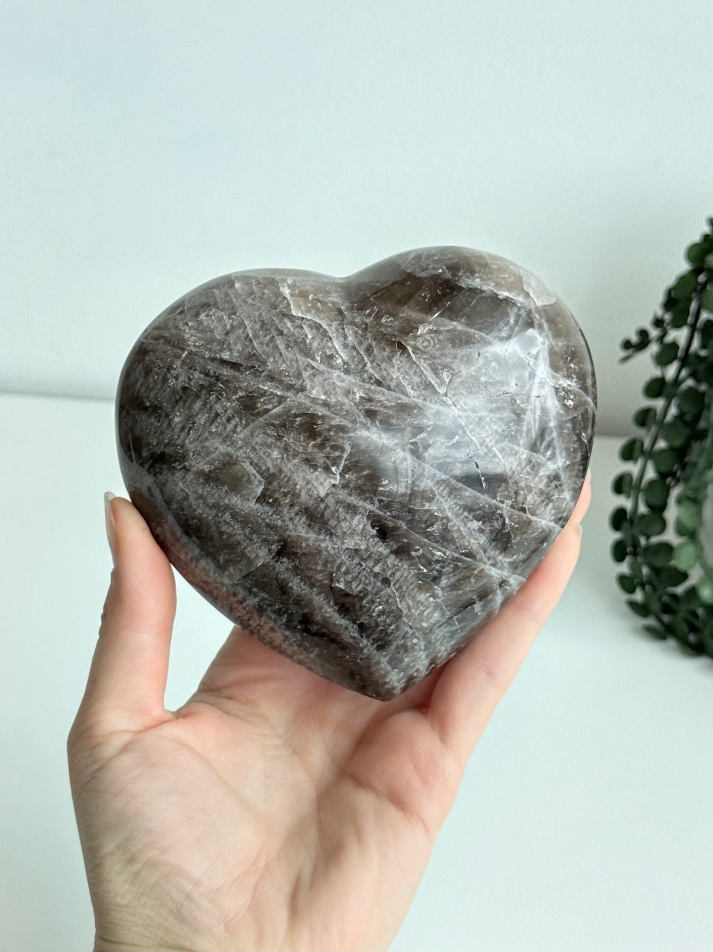 Smoky Quartz Heart - Madagascar