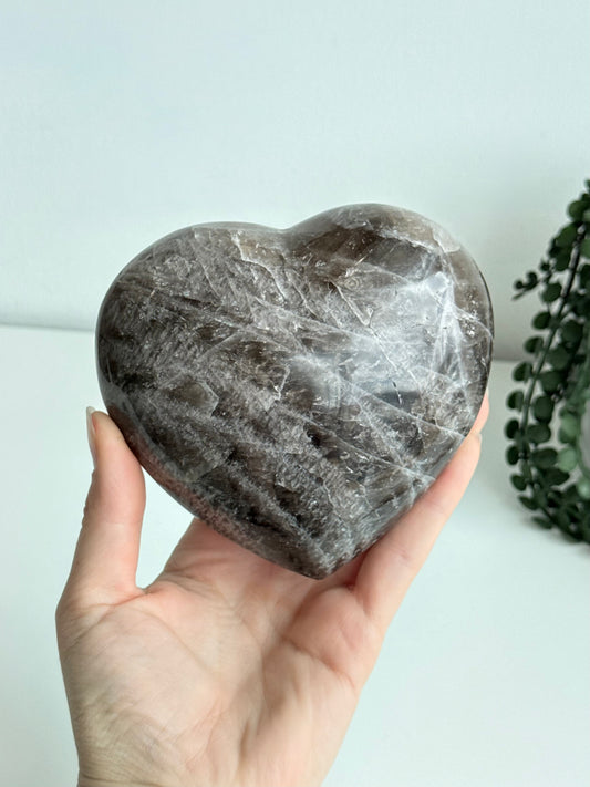 Smoky Quartz Heart - Madagascar