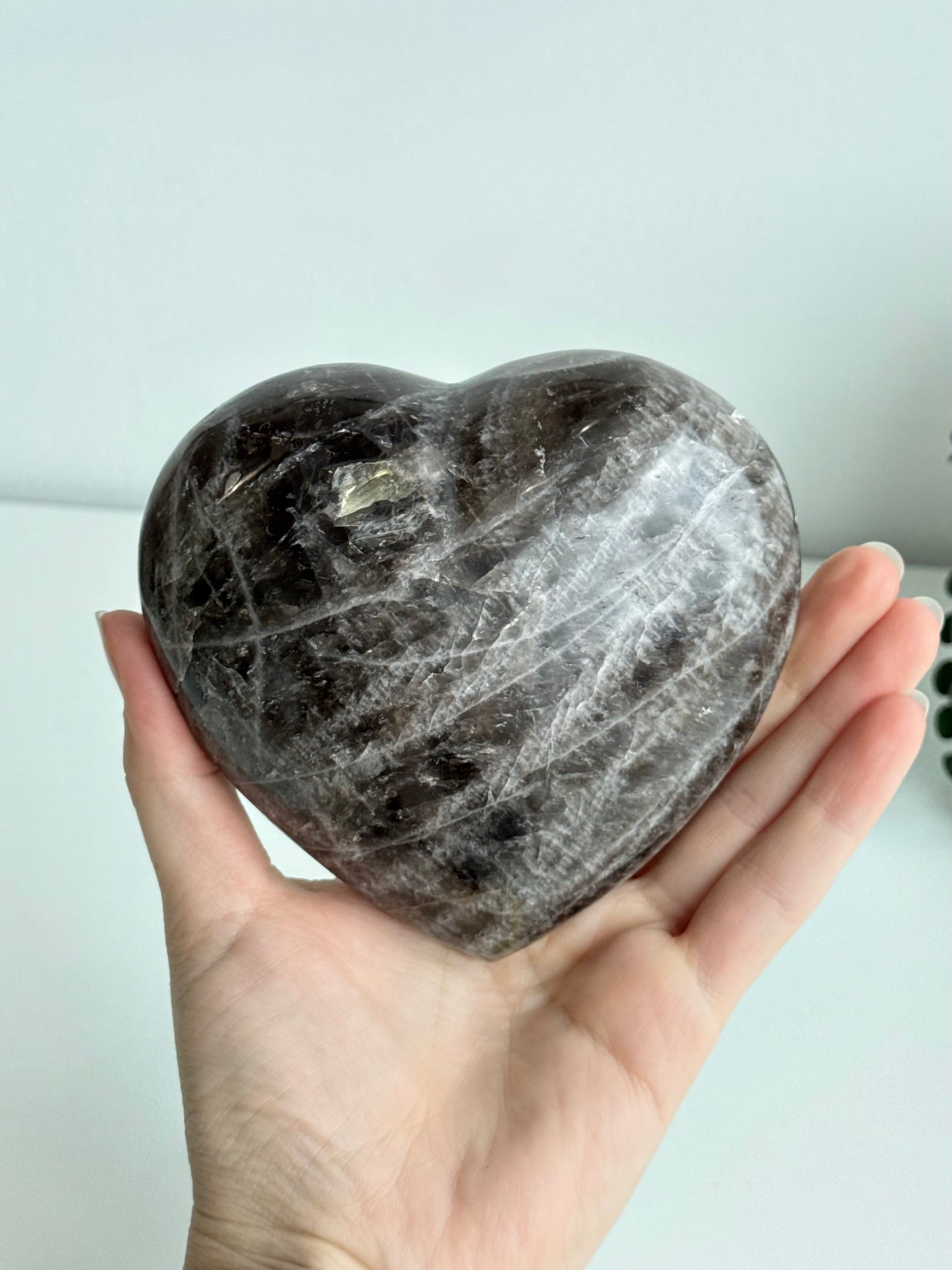 Smoky Quartz Heart - Madagascar
