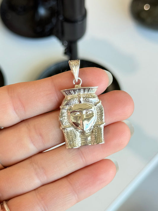 Egyptian Goddess Head Pendant