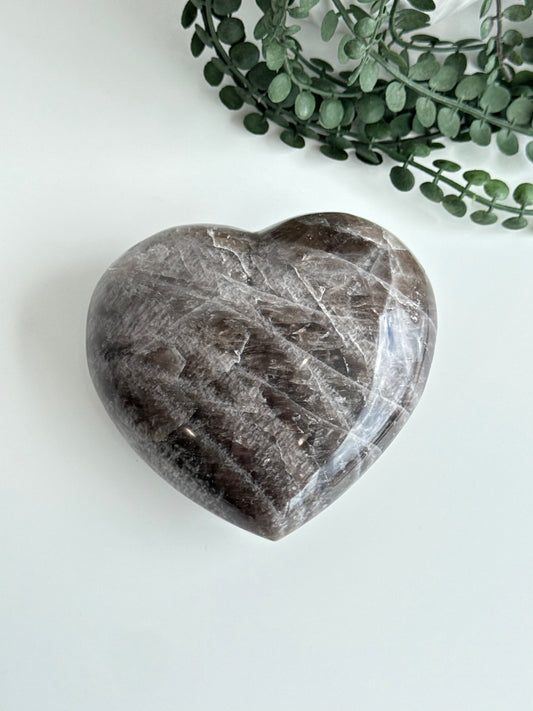 Smoky Quartz Heart - Madagascar