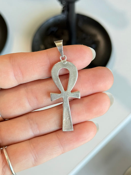 Textured Ankh Pendant