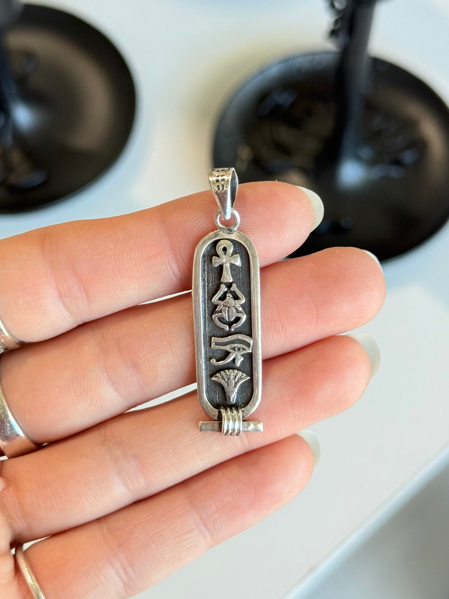 Cabochon with the 4 elements