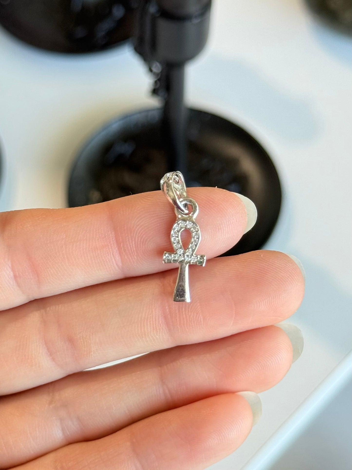 Ankh Pendant ( Crystal )