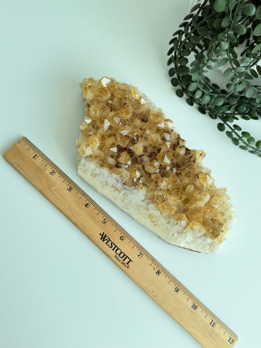 Citrine Cluster - Heat Treated