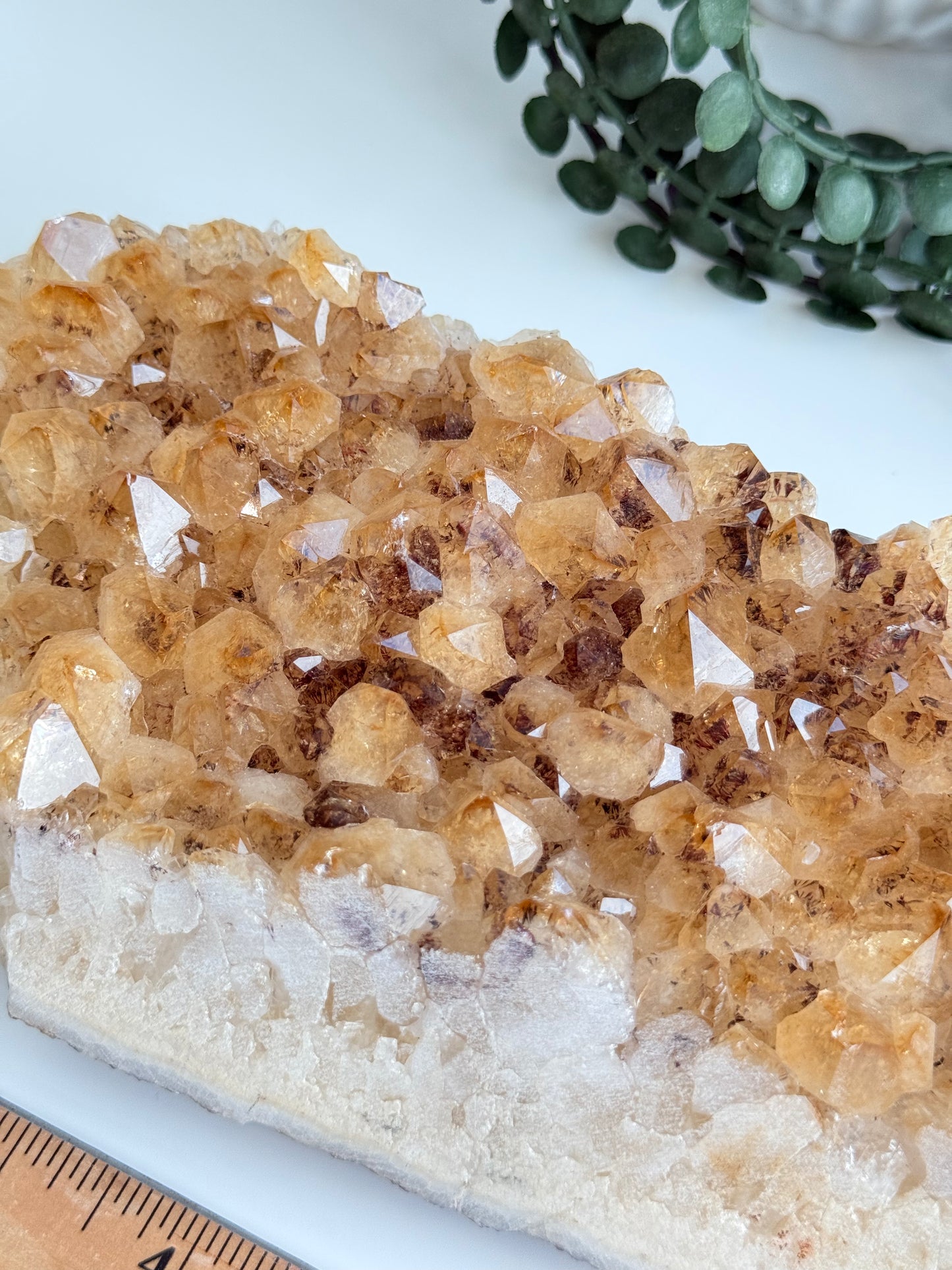 Citrine Cluster - Heat Treated