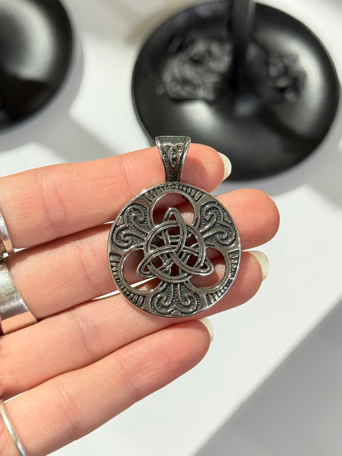 Celtic Triquetra Protection Pendant