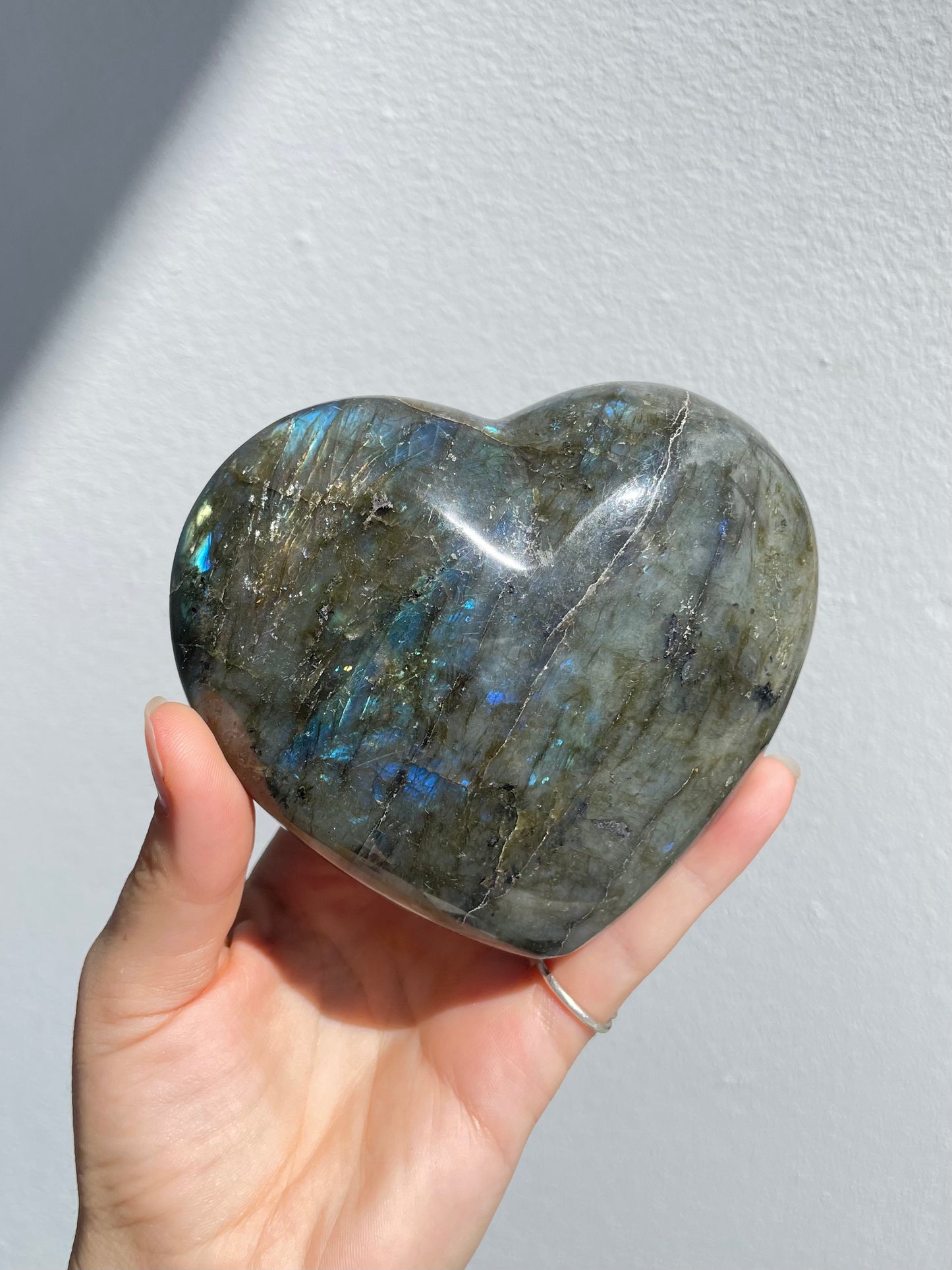 Labradorite-Heart (A)