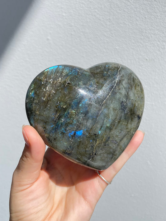 Labradorite-Heart (A)