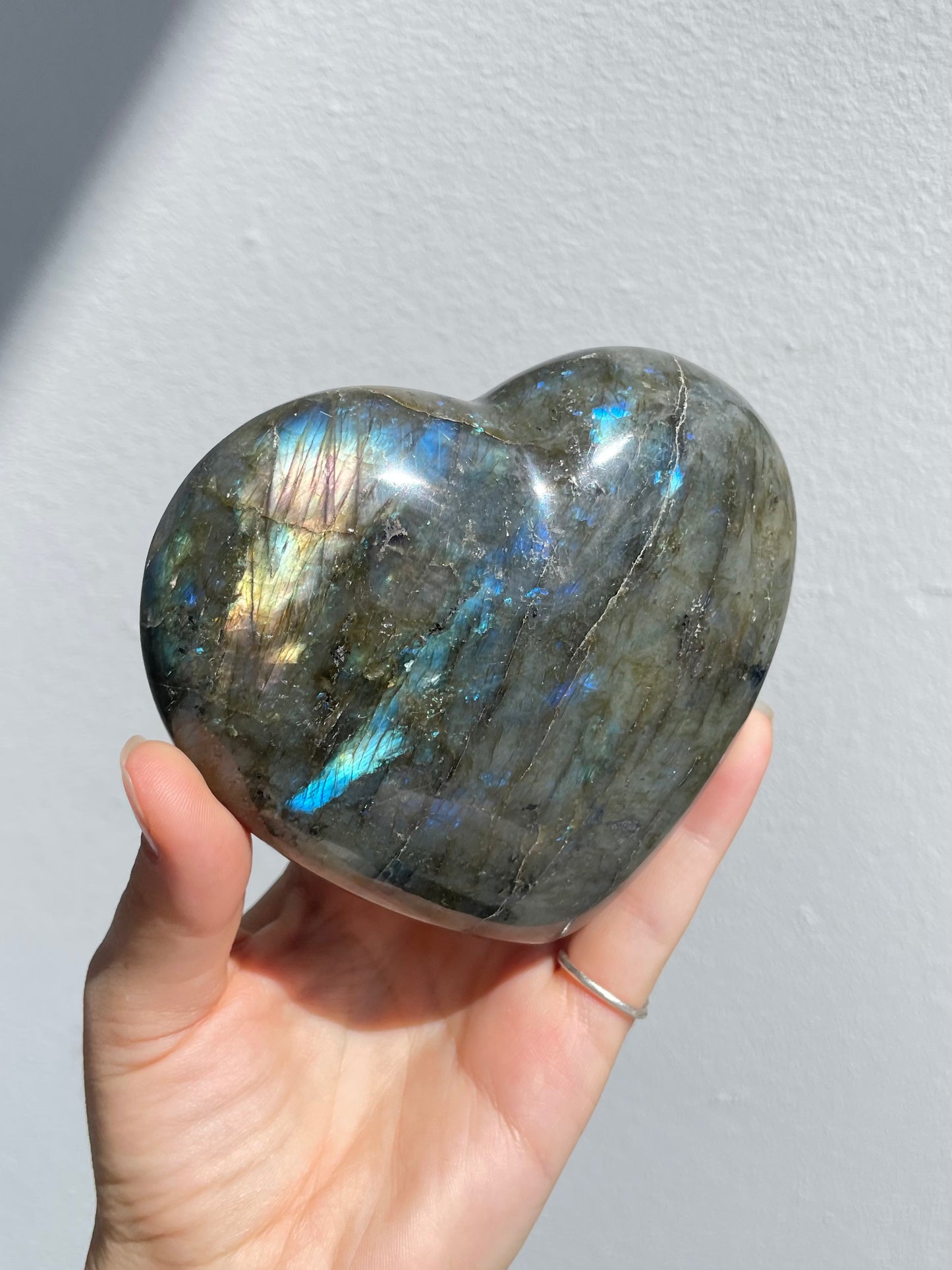 Labradorite-Heart (A)