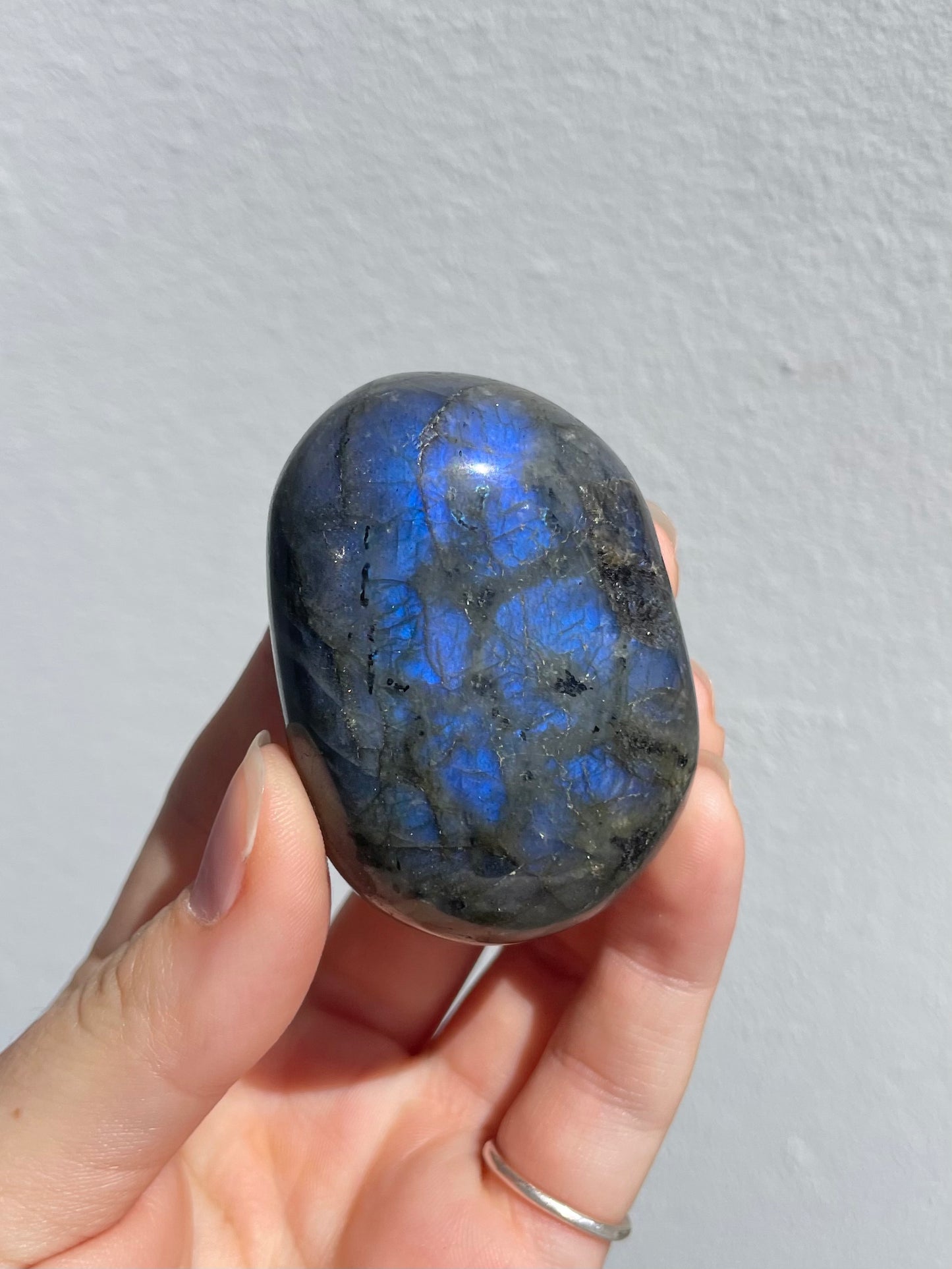 Labradorite Palm Stone