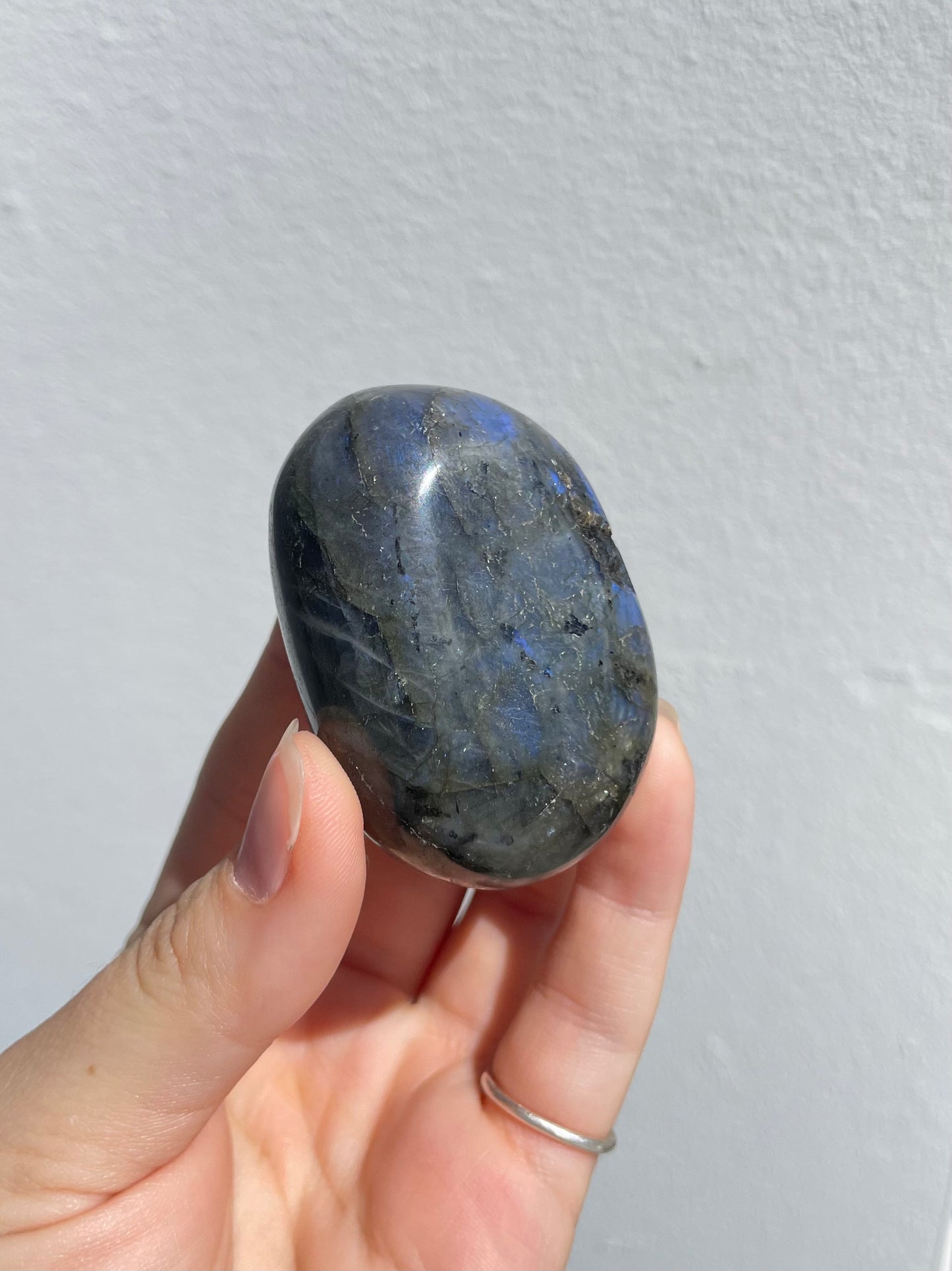 Labradorite Palm Stone