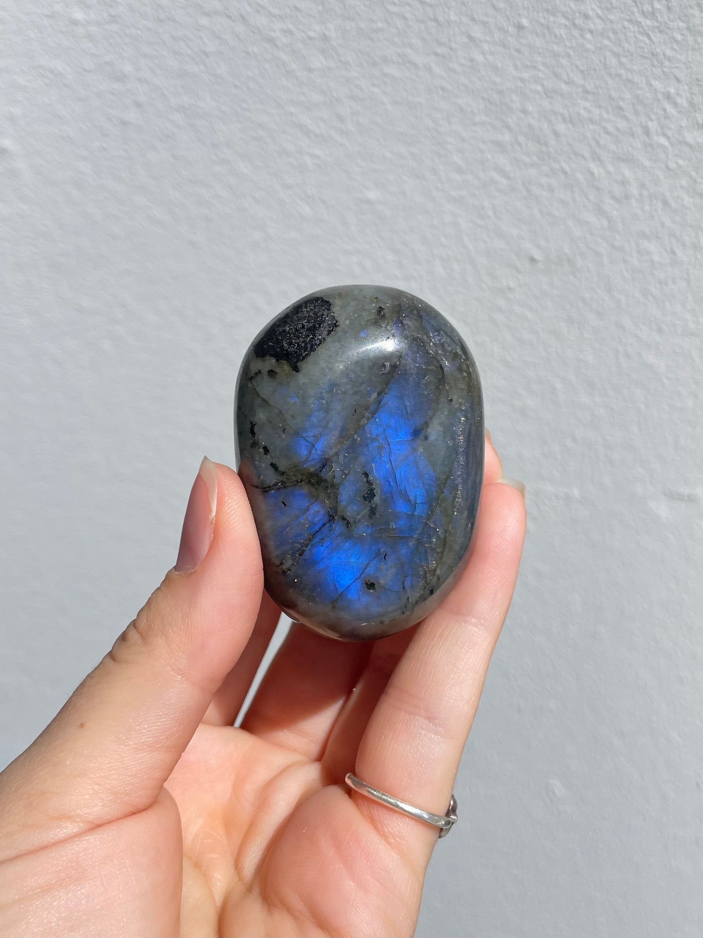 Labradorite Palm Stone