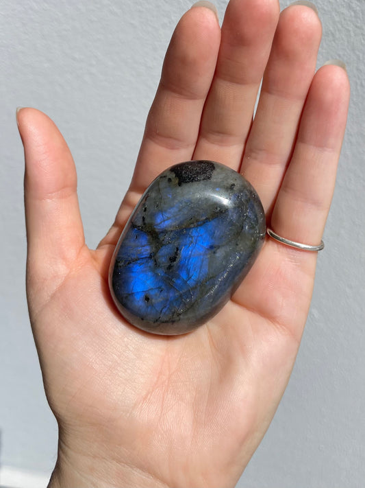 Labradorite Palm Stone