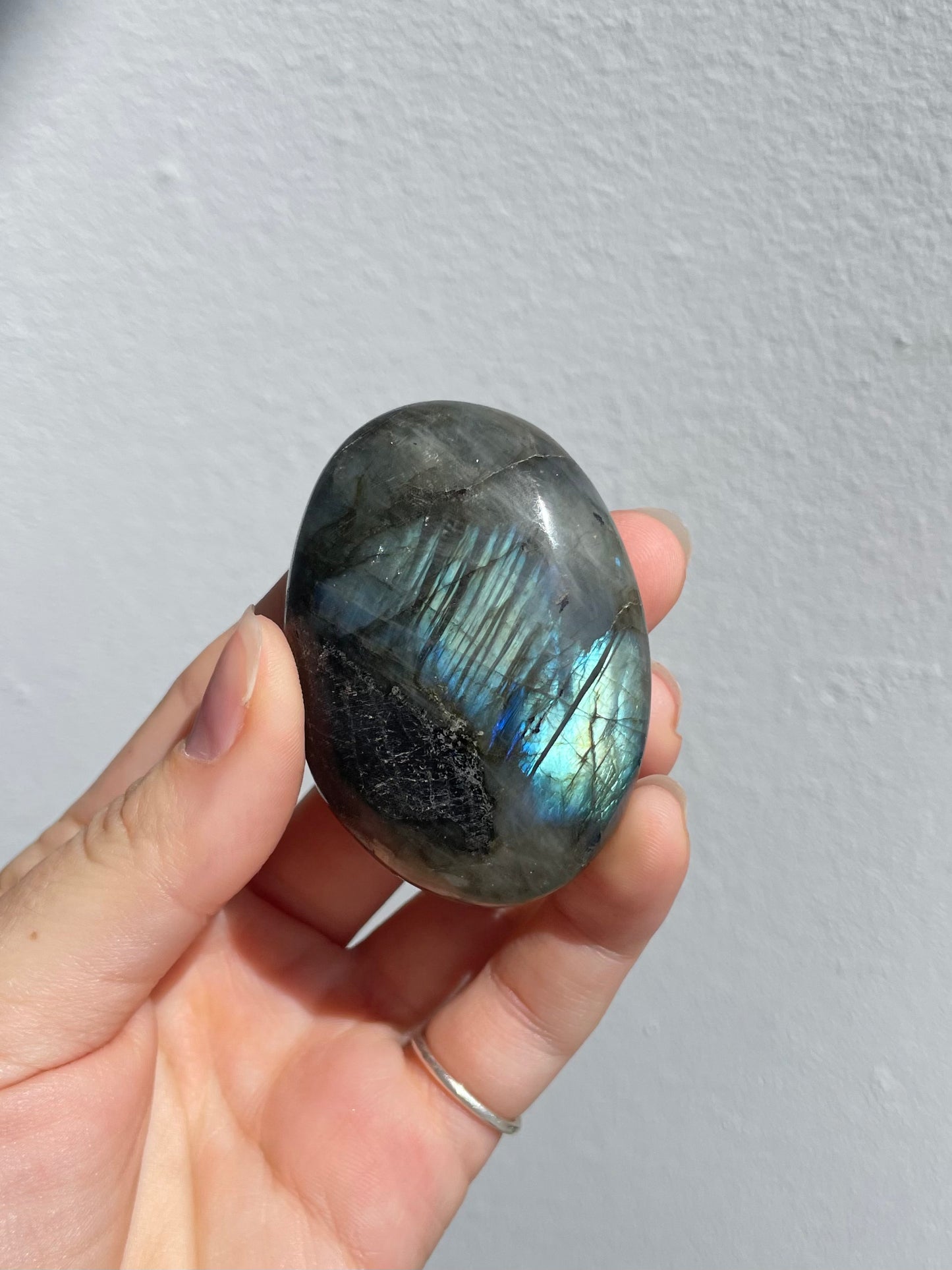 Labradorite Palm Stone