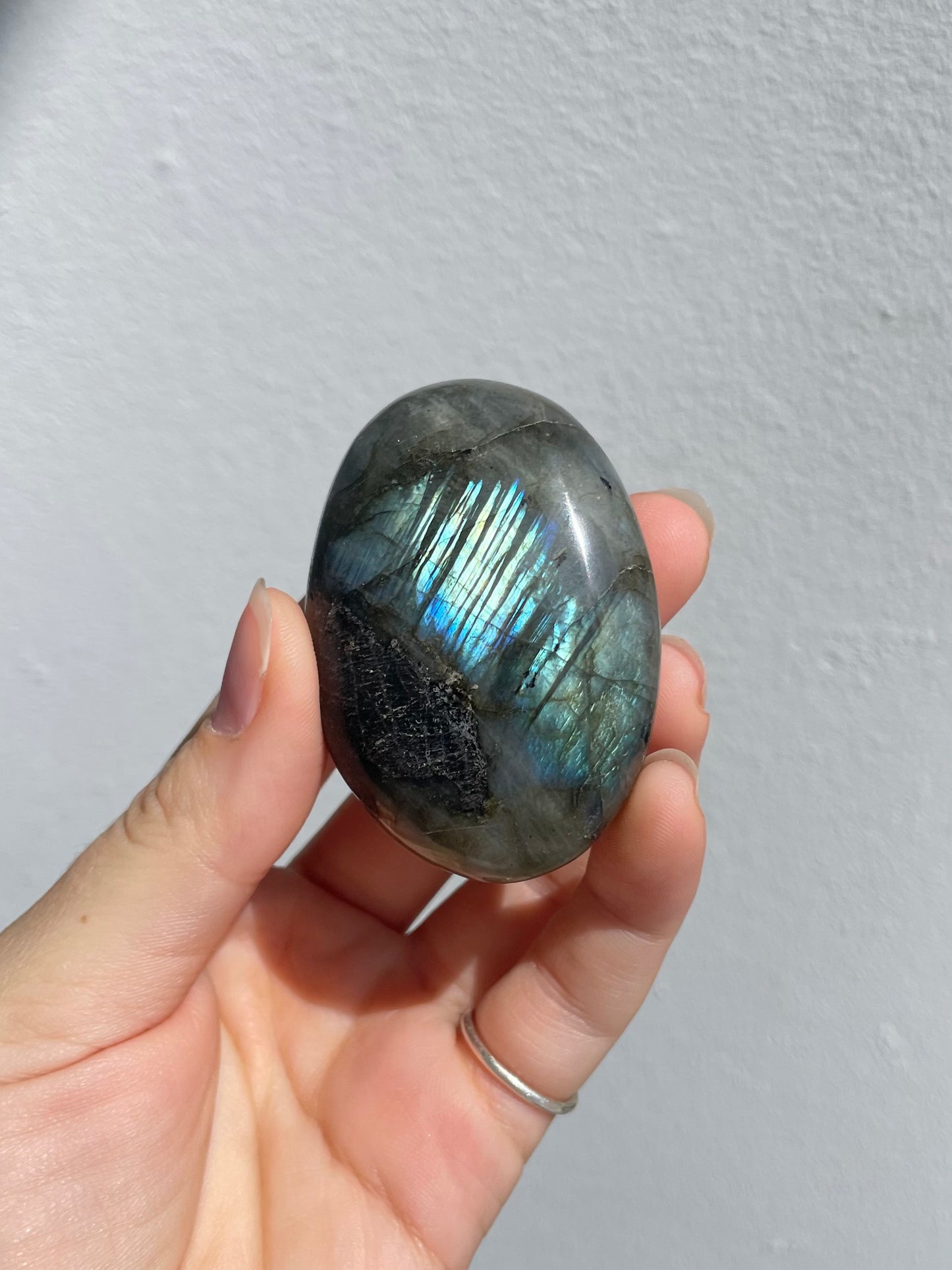 Labradorite Palm Stone