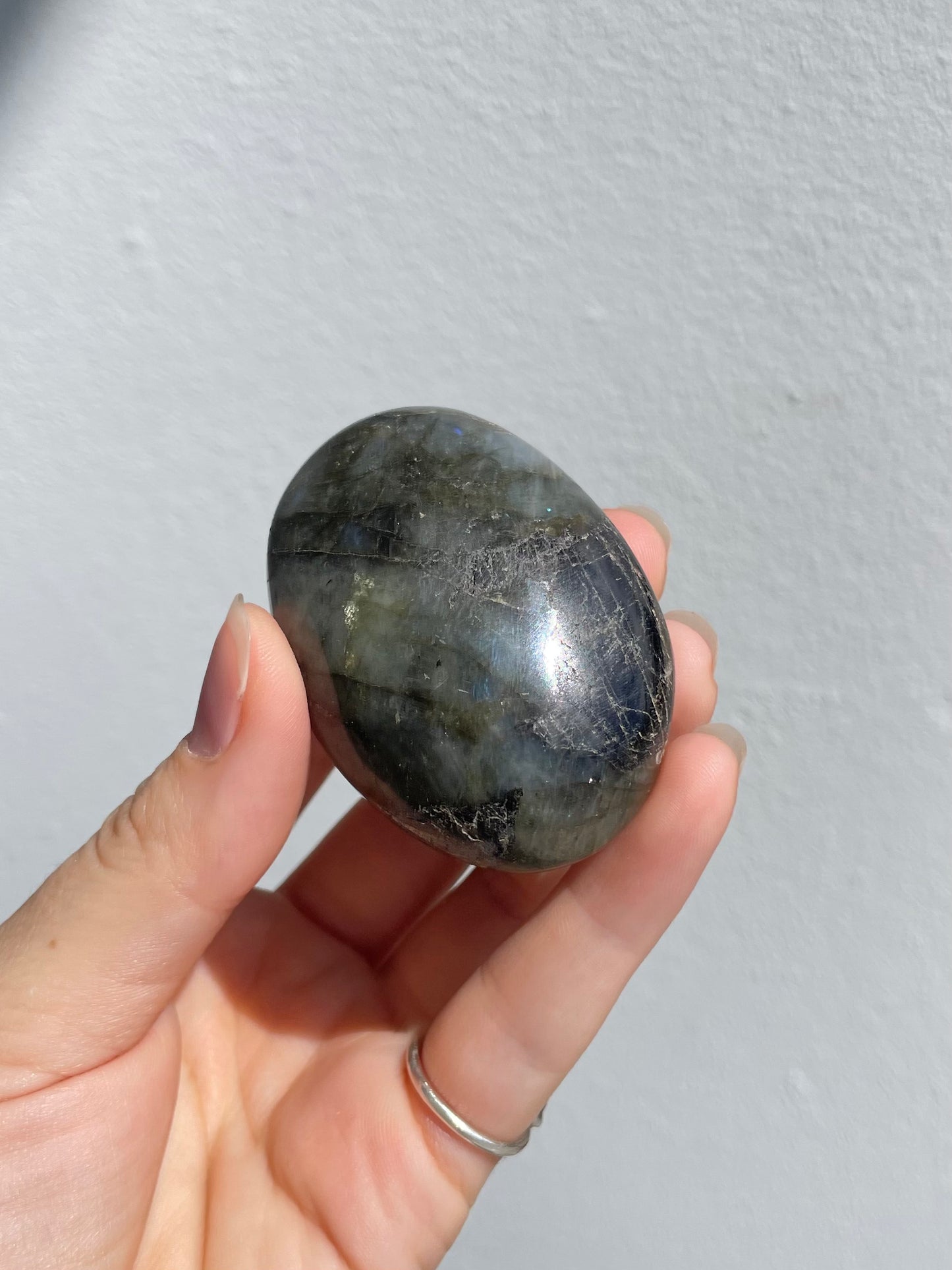 Labradorite Palm Stone