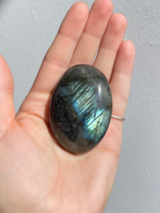 Labradorite Palm Stone