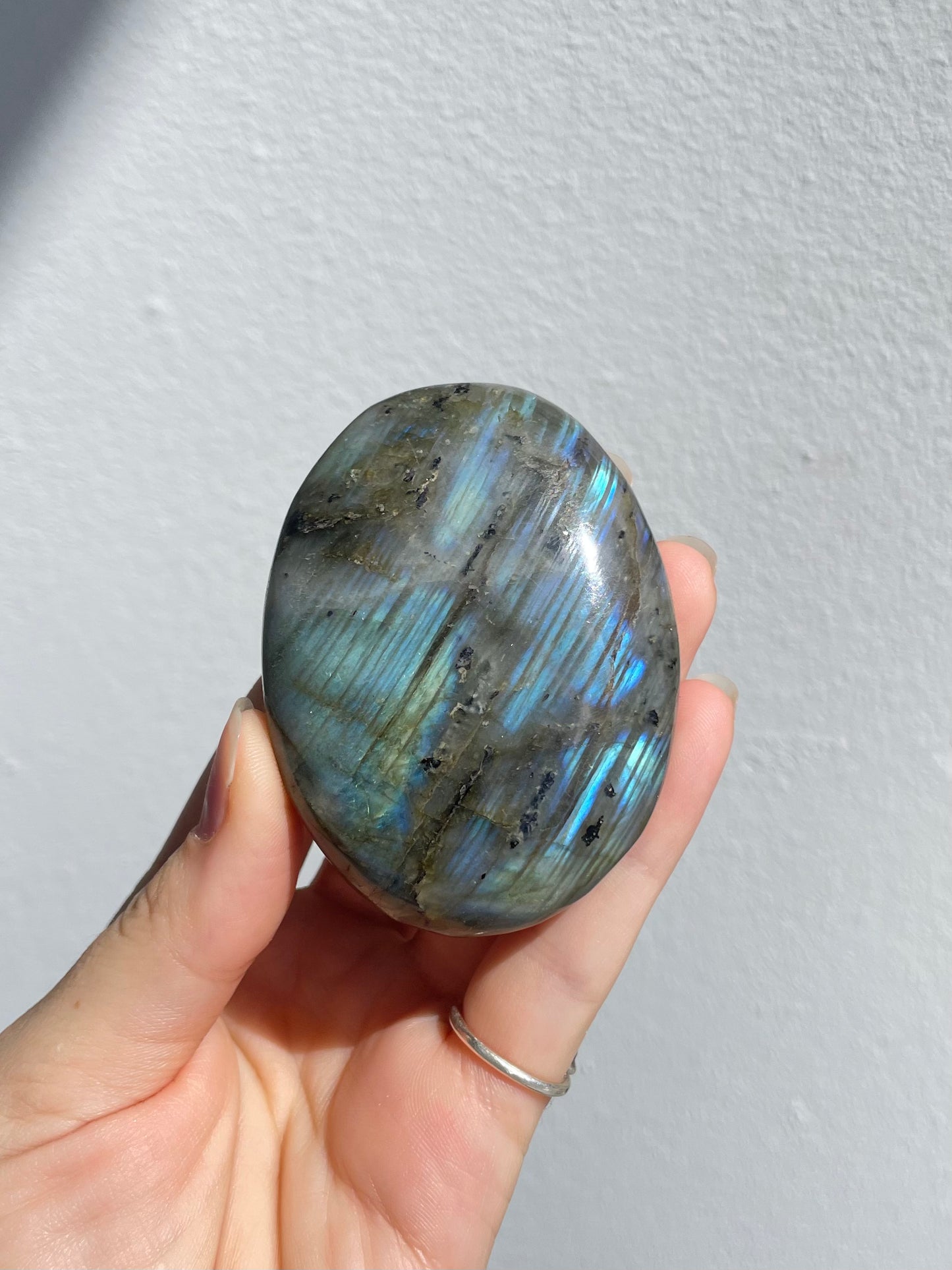 Labradorite Palm Stone