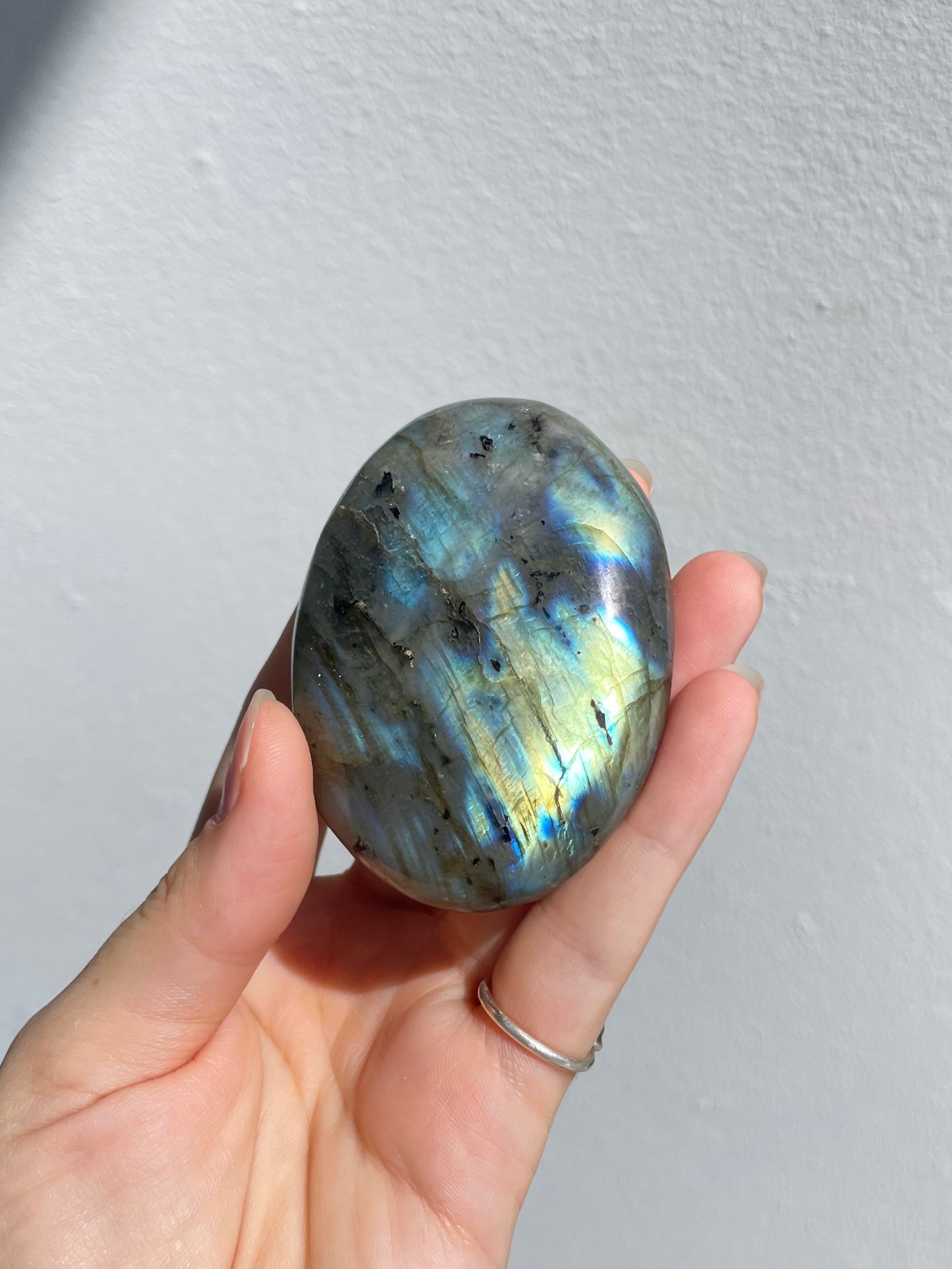 Labradorite Palm Stone