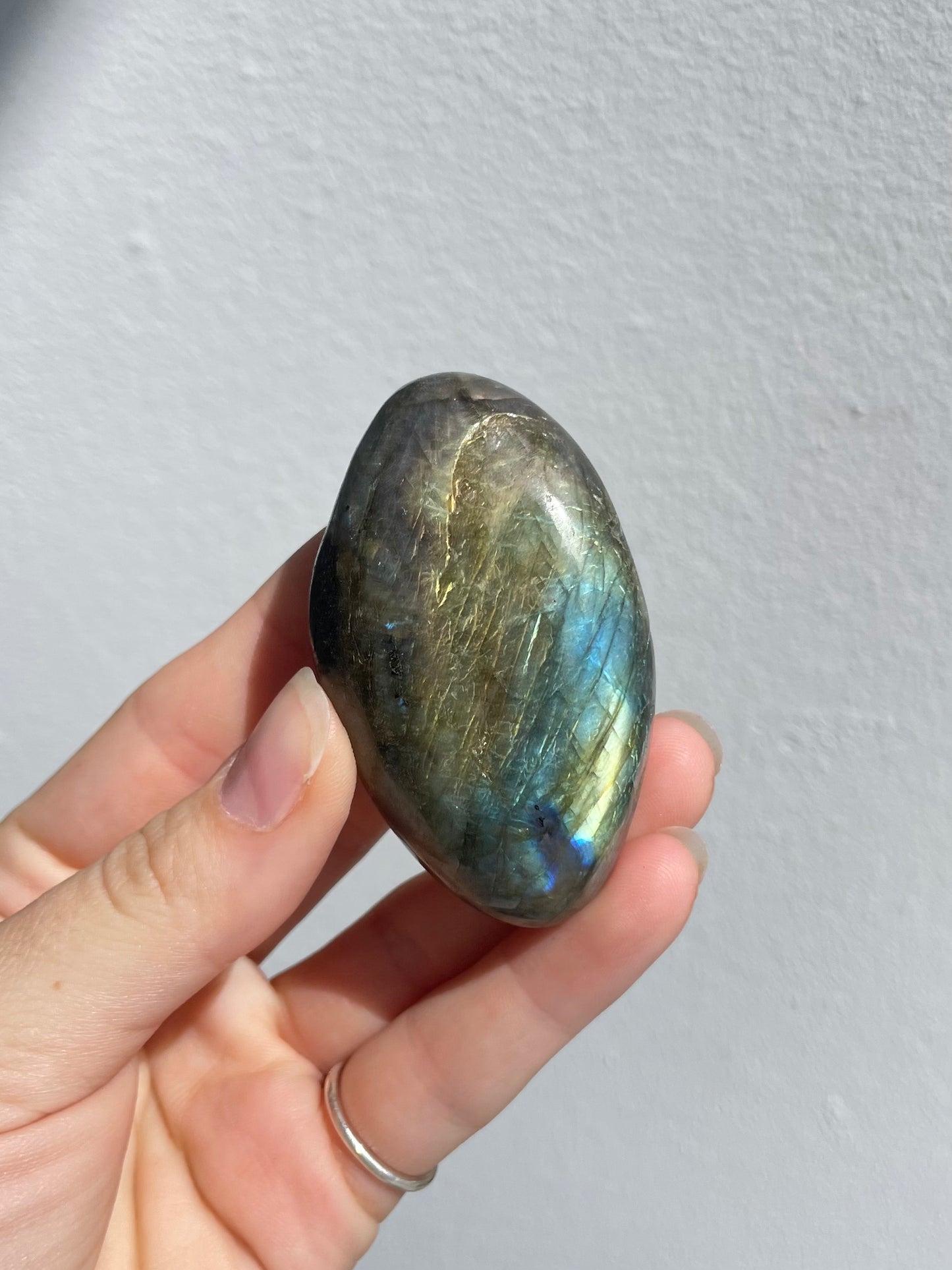 Labradorite Palm Stone