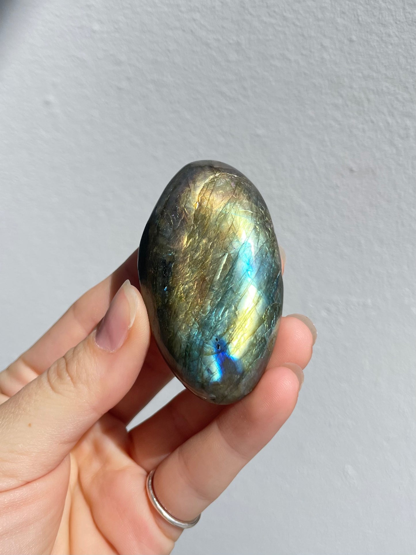 Labradorite Palm Stone