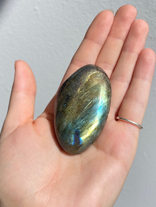 Labradorite Palm Stone