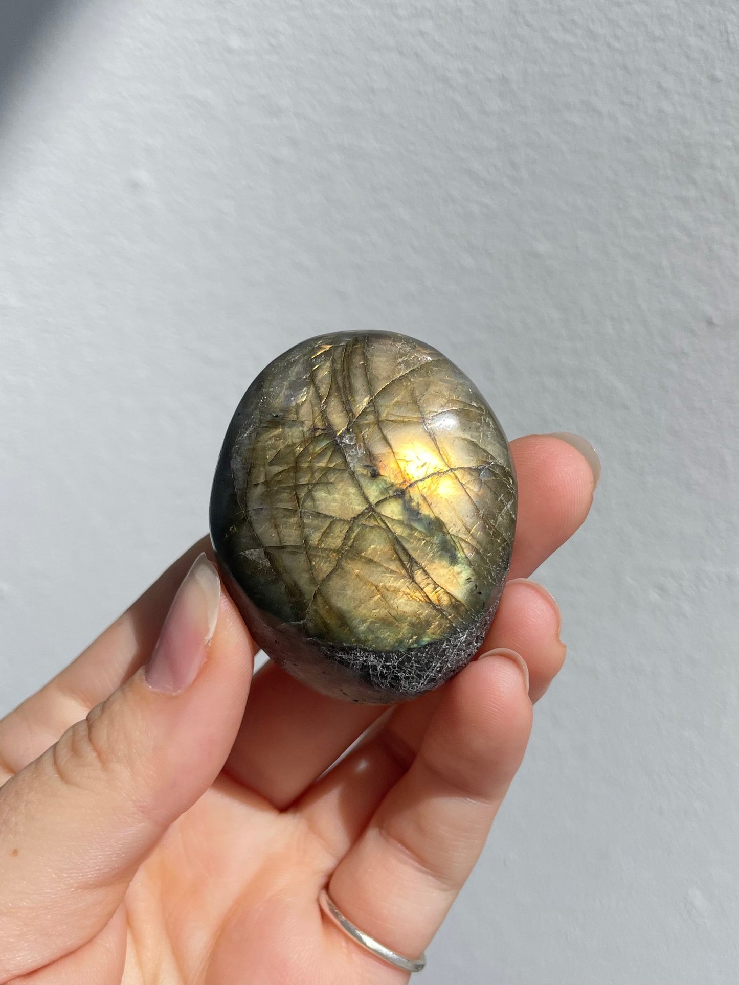 Labradorite Palm Stone