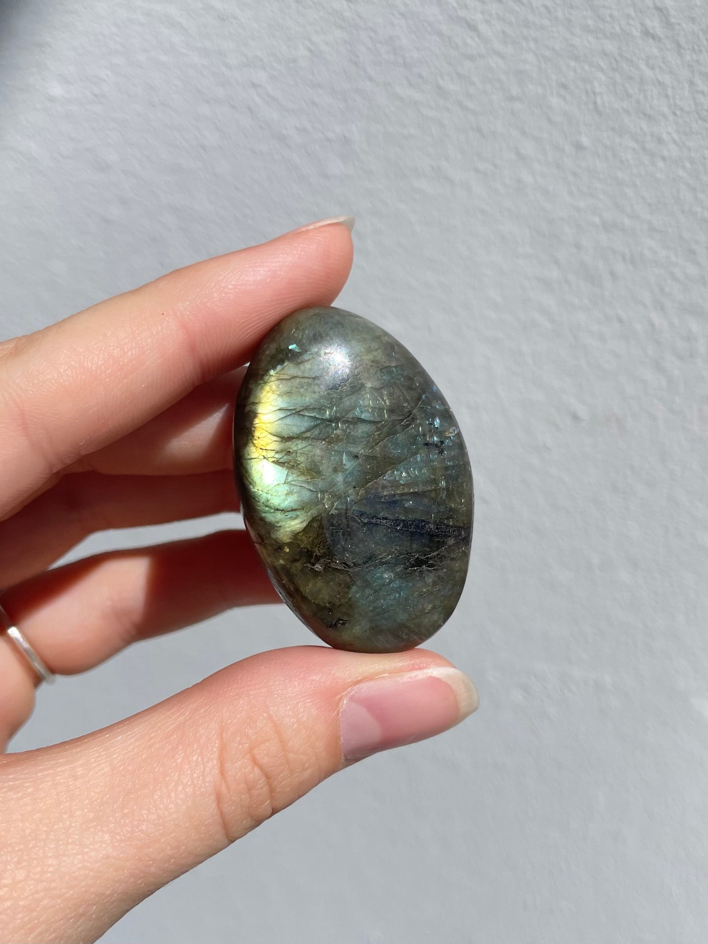 Labradorite Palm Stone