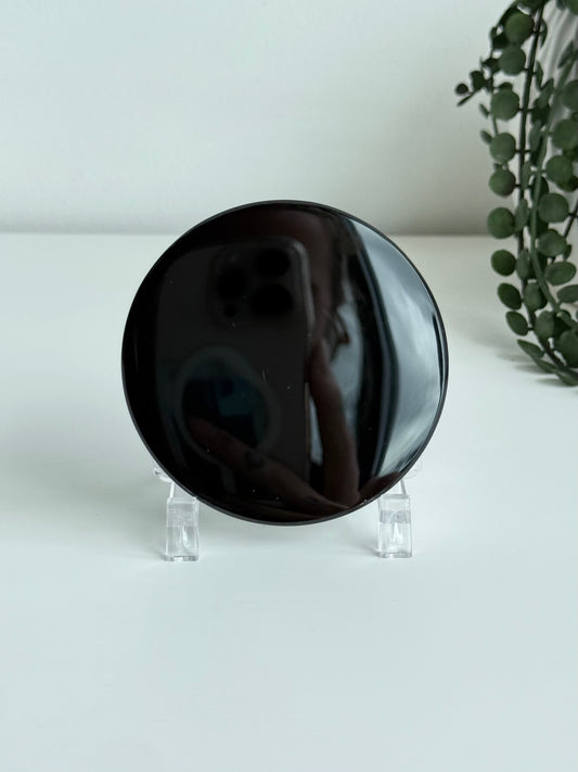 Black Obsidian Mirror 3"