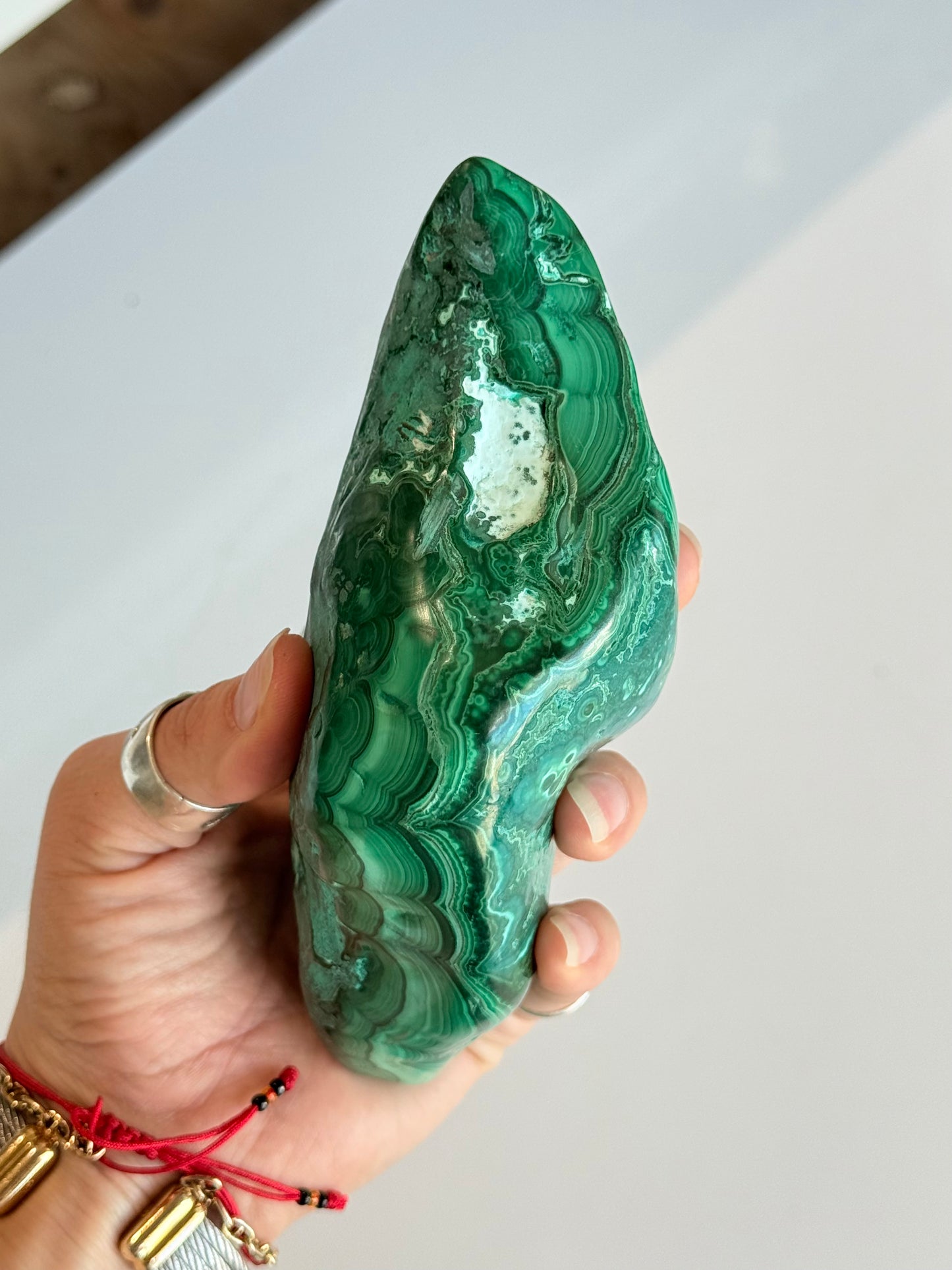 Malachite & Chrysocolla Polished Freeform
