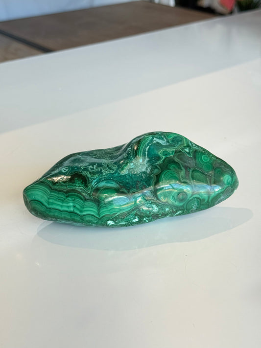 Malachite & Chrysocolla Polished Freeform