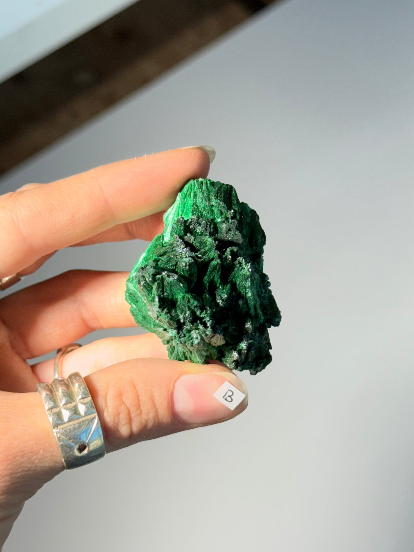Raw Malachite ( B )
