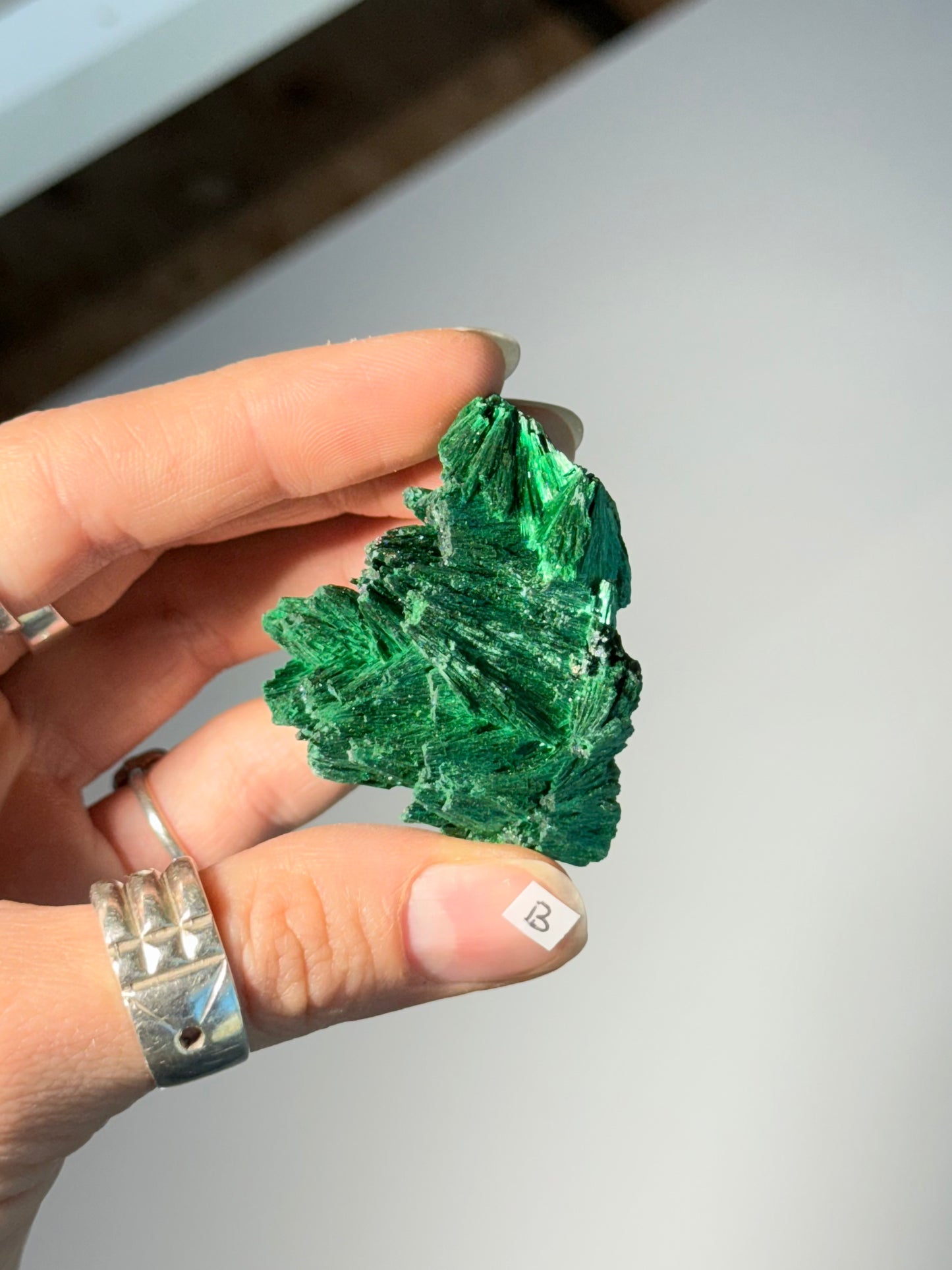 Raw Malachite ( B )