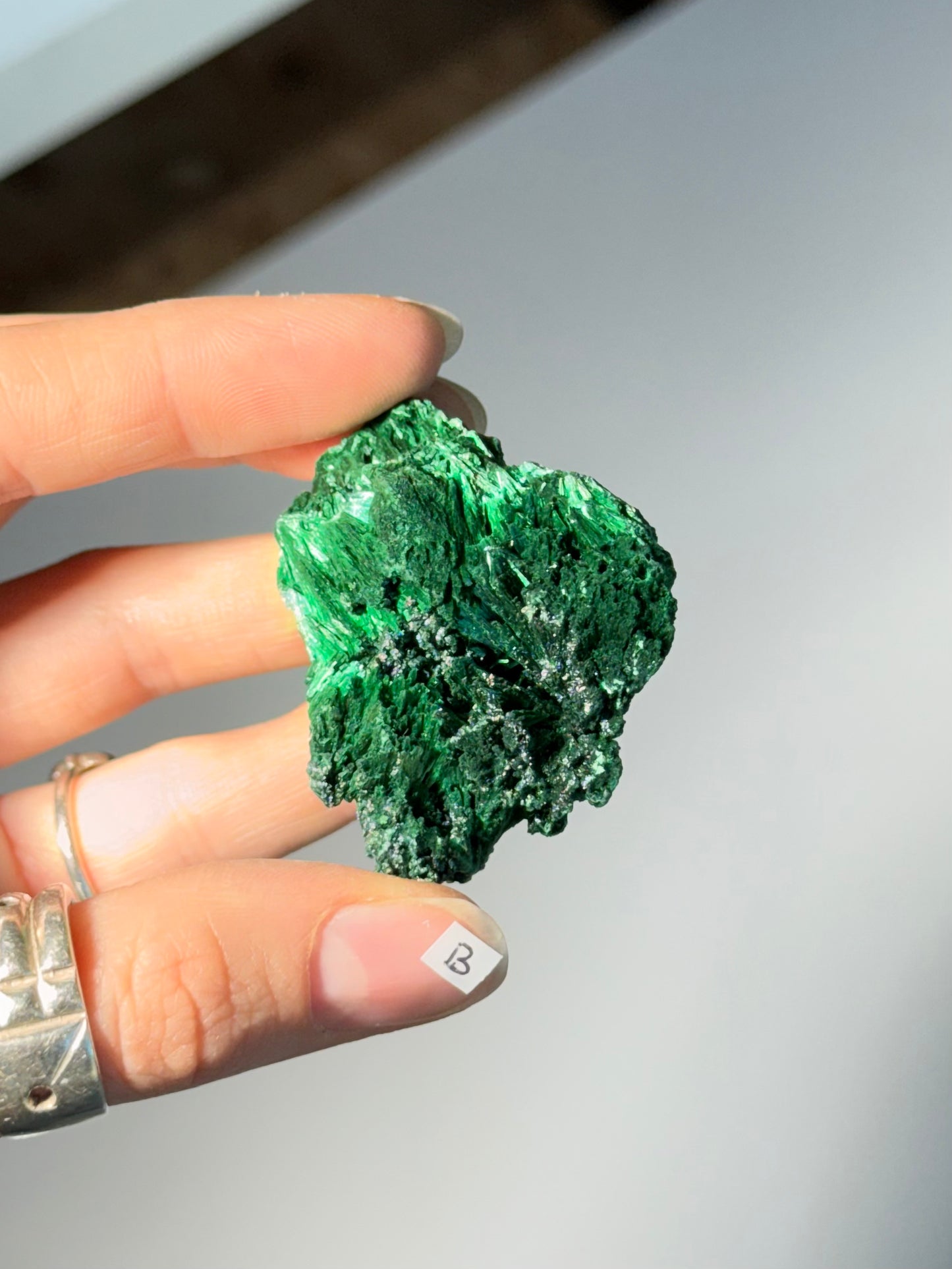 Raw Malachite ( B )